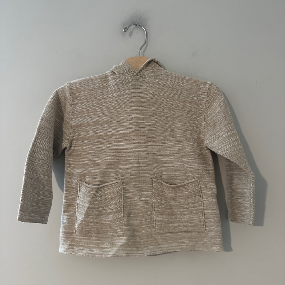 $18 ADD ON zara neutral hoodie‎ pullover 3-4Y Rylee + Cru Mini Boden Baby Gap